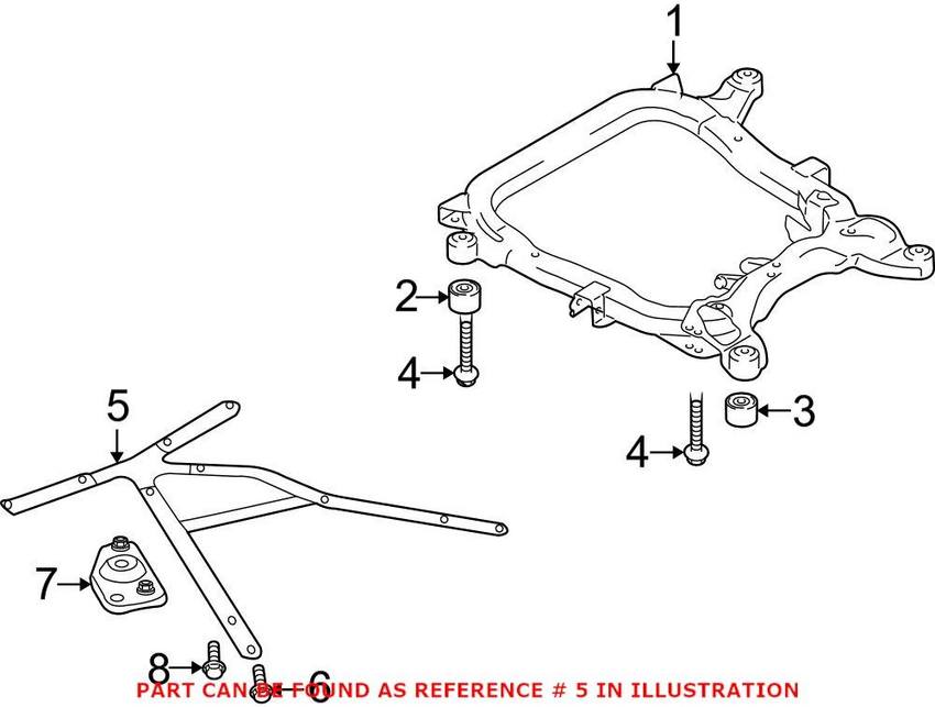 Axle Stay - Front